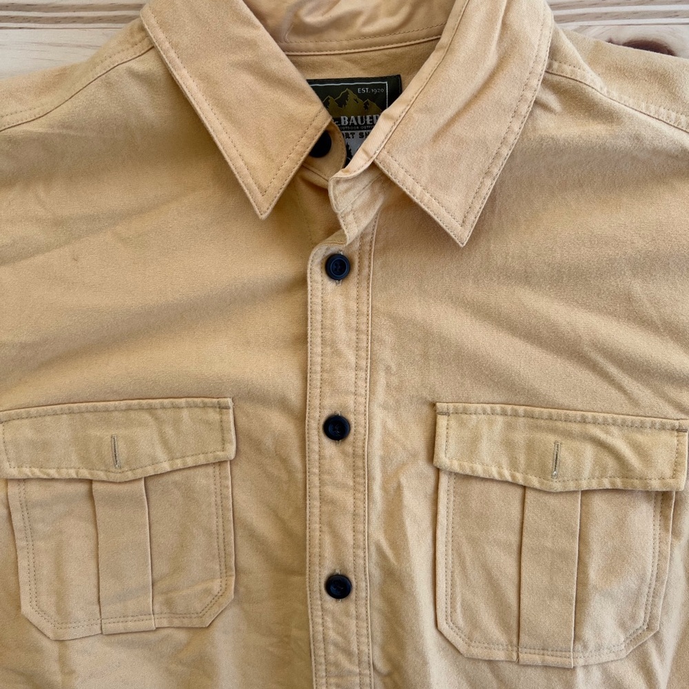 Men’s Eddie Bauer flannel chamois